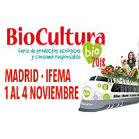 Estaremos en Biocultura Madrid 2018 stand: 14D Pabellón 10 (1-4 Nov)